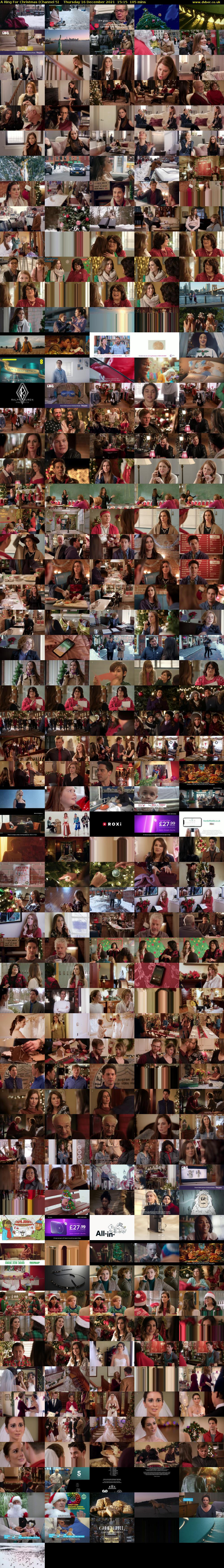 A Ring For Christmas (Channel 5) Thursday 16 December 2021 15:15 - 17:00