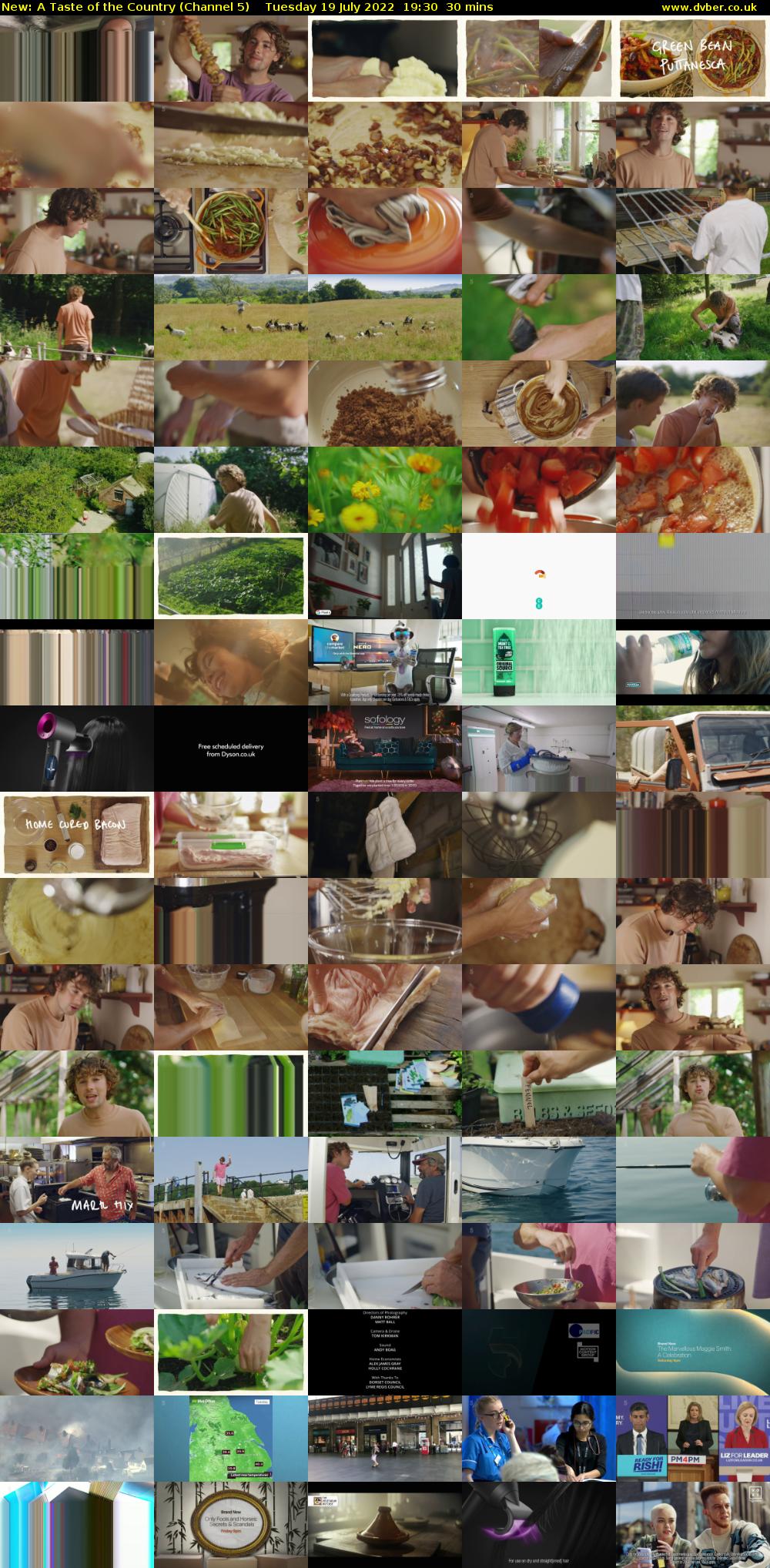 A Taste of the Country (Channel 5) Tuesday 19 July 2022 19:30 - 20:00