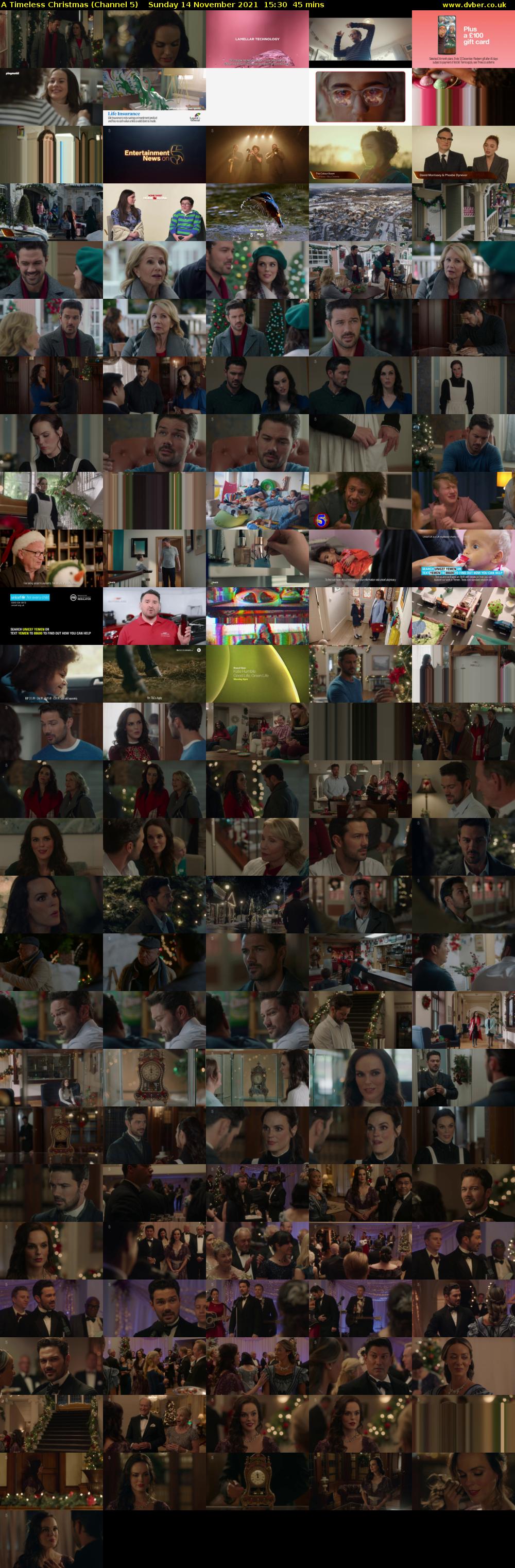 A Timeless Christmas (Channel 5) Sunday 14 November 2021 15:30 - 16:15