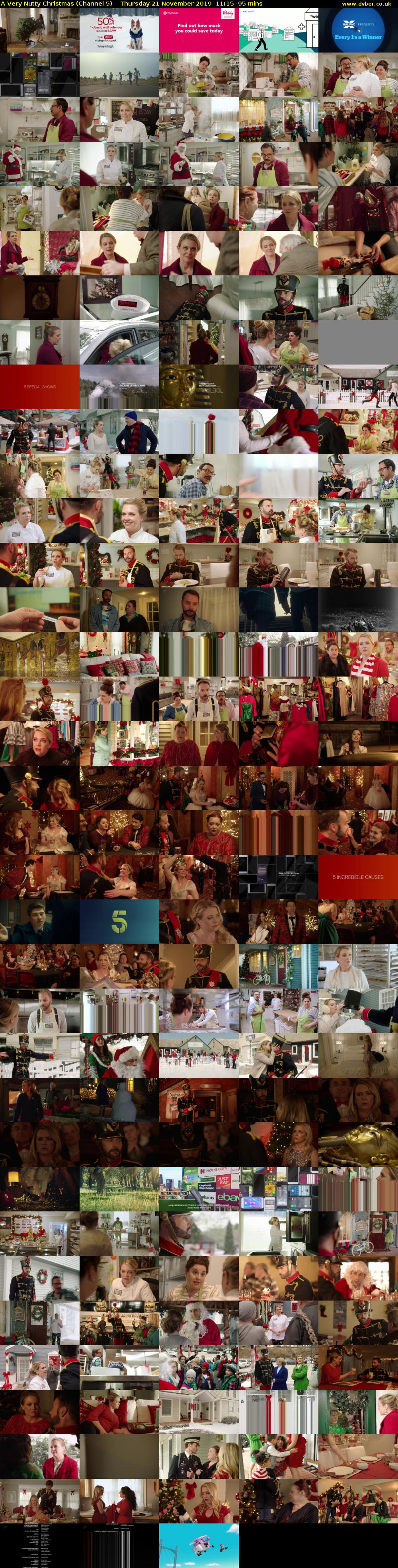 A Very Nutty Christmas (Channel 5) Thursday 21 November 2019 11:15 - 12:50