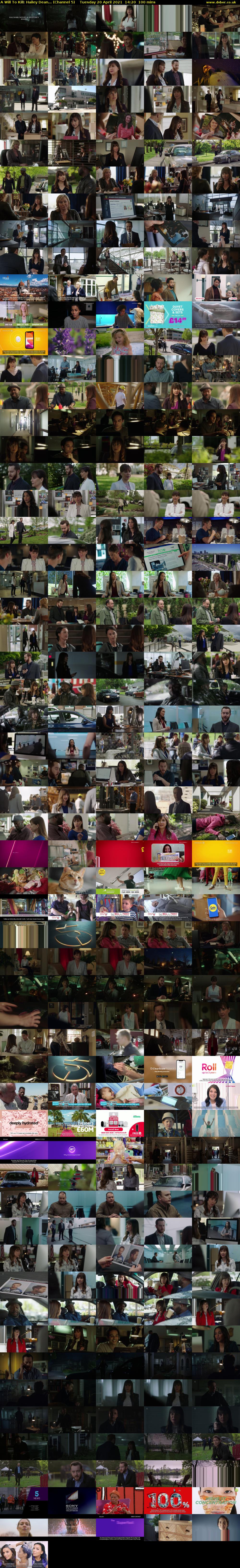 A Will To Kill: Hailey Dean... (Channel 5) Tuesday 20 April 2021 14:20 - 16:00