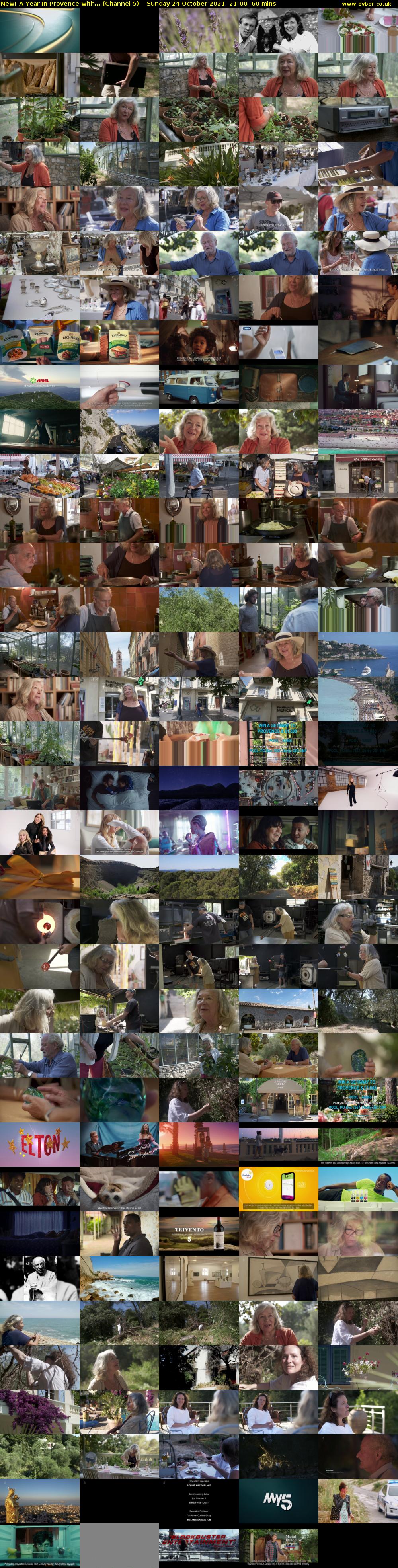 A Year In Provence with... (Channel 5) Sunday 24 October 2021 21:00 - 22:00