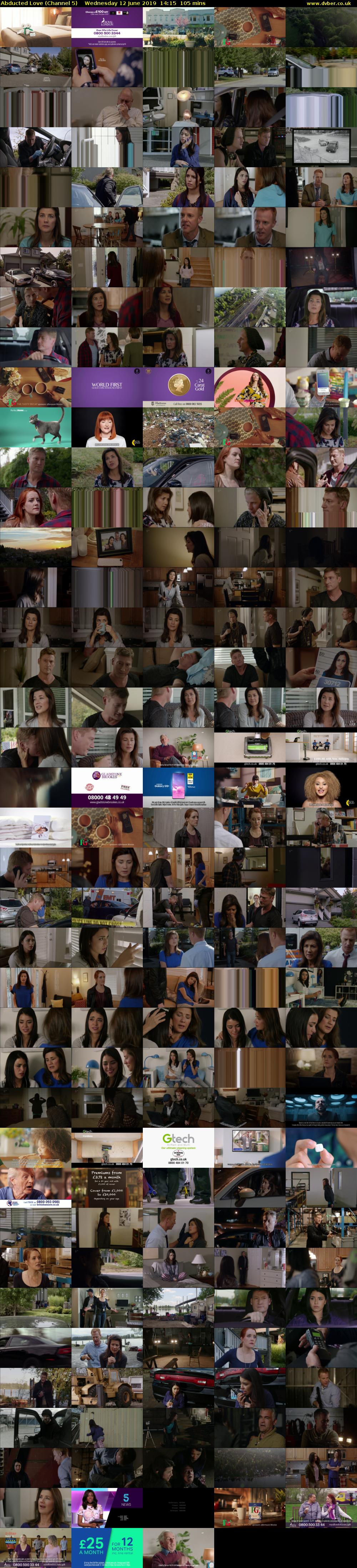 Abducted Love (Channel 5) Wednesday 12 June 2019 14:15 - 16:00