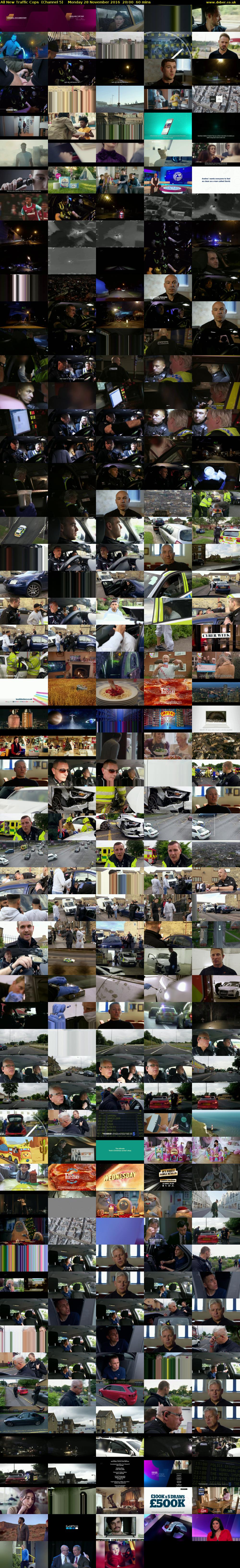 All New Traffic Cops  (Channel 5) Monday 28 November 2016 20:00 - 21:00