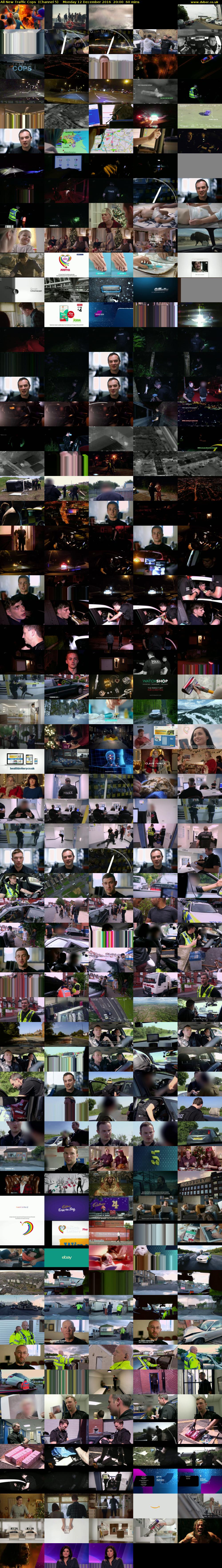 All New Traffic Cops  (Channel 5) Monday 12 December 2016 20:00 - 21:00