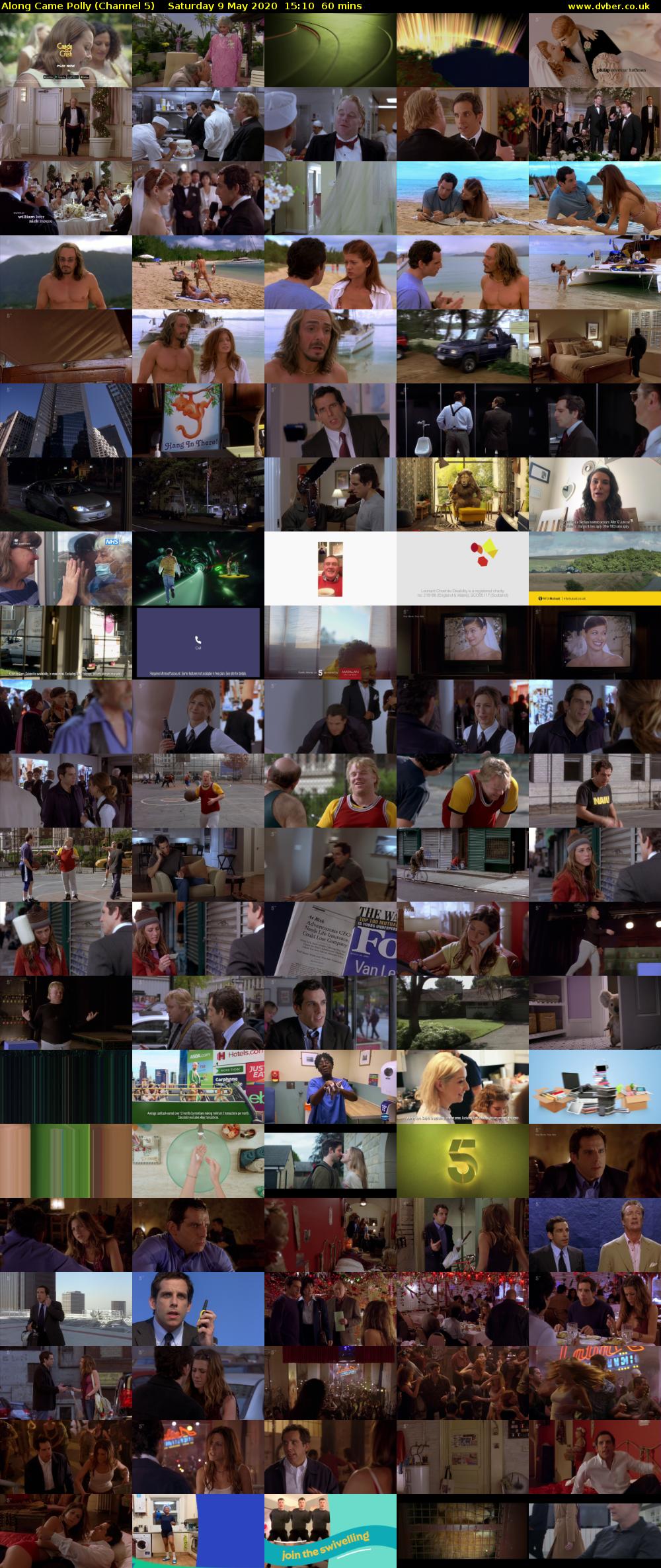 Along Came Polly (Channel 5) Saturday 9 May 2020 15:10 - 16:10