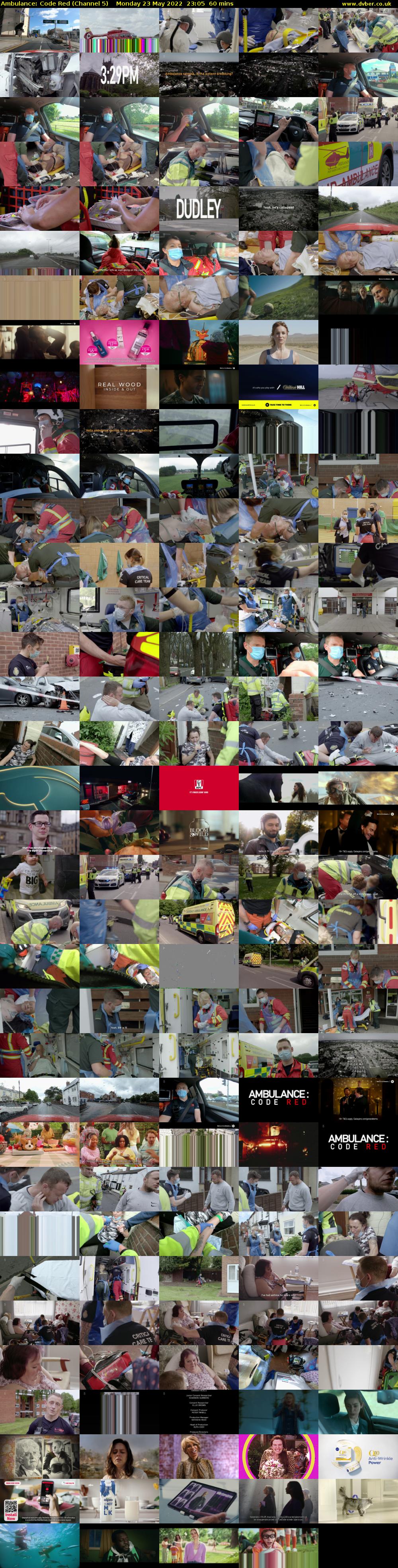 Ambulance: Code Red (Channel 5) Monday 23 May 2022 23:05 - 00:05