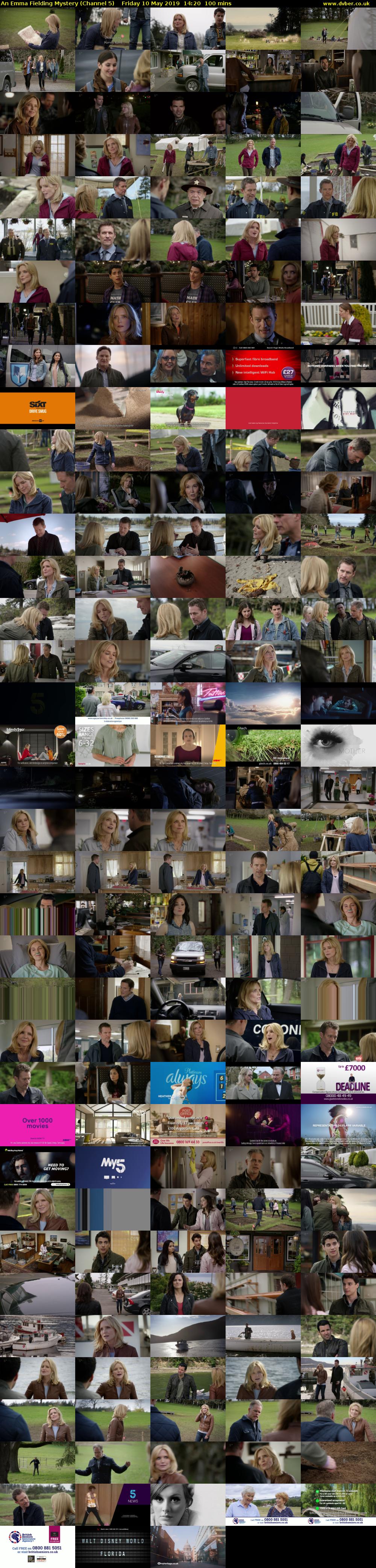 An Emma Fielding Mystery (Channel 5) Friday 10 May 2019 14:20 - 16:00