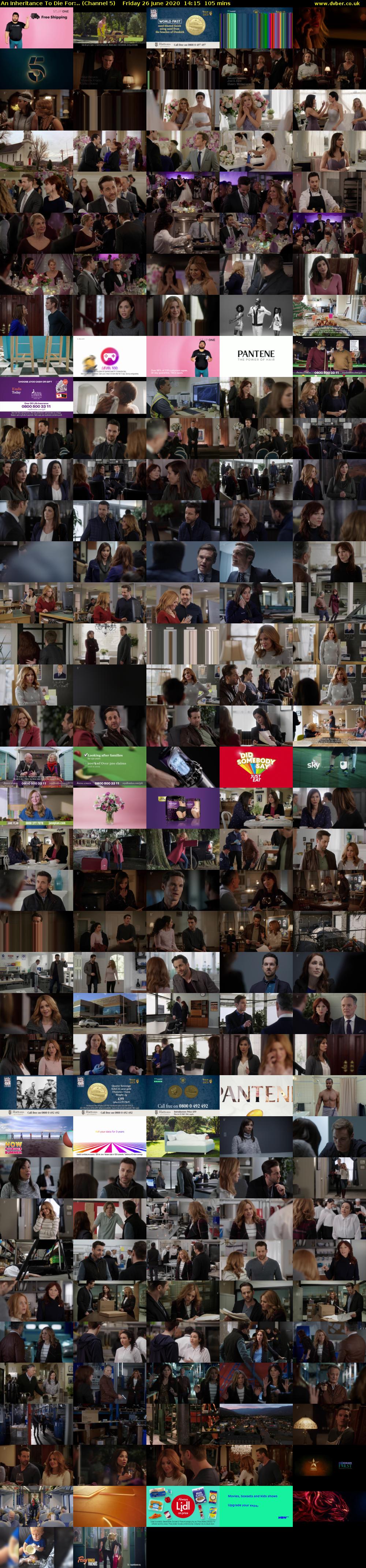 An Inheritance To Die For:.. (Channel 5) Friday 26 June 2020 14:15 - 16:00