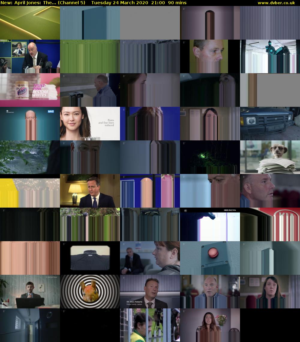 April Jones: The... (Channel 5) Tuesday 24 March 2020 21:00 - 22:30