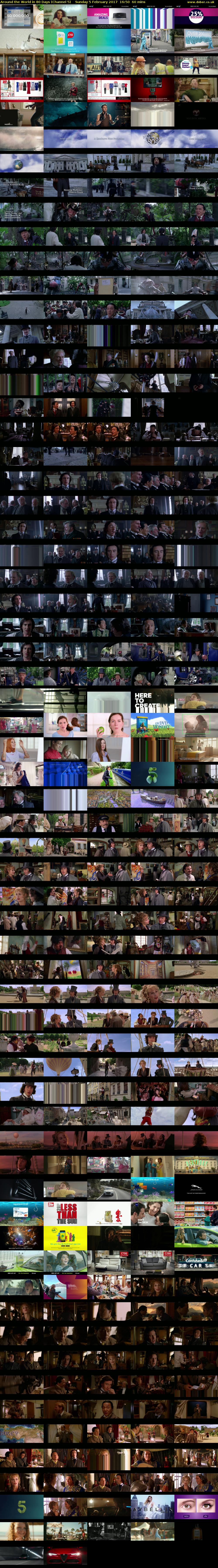 Around the World in 80 Days (Channel 5) Sunday 5 February 2017 16:50 - 17:50