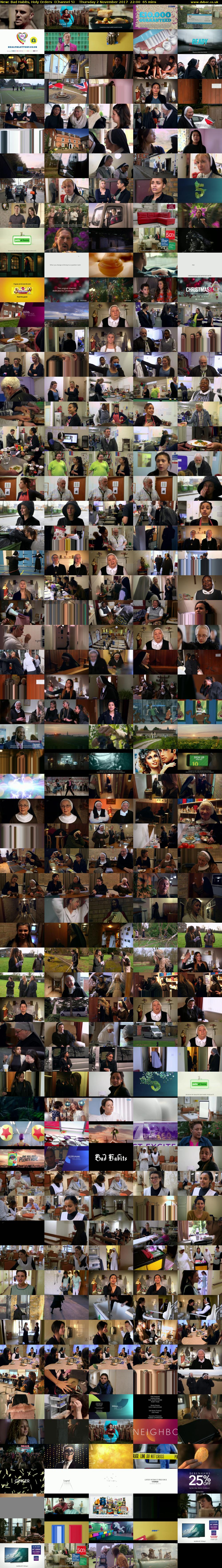 Bad Habits, Holy Orders (Channel 5) Thursday 2 November 2017 22:00 - 23:05