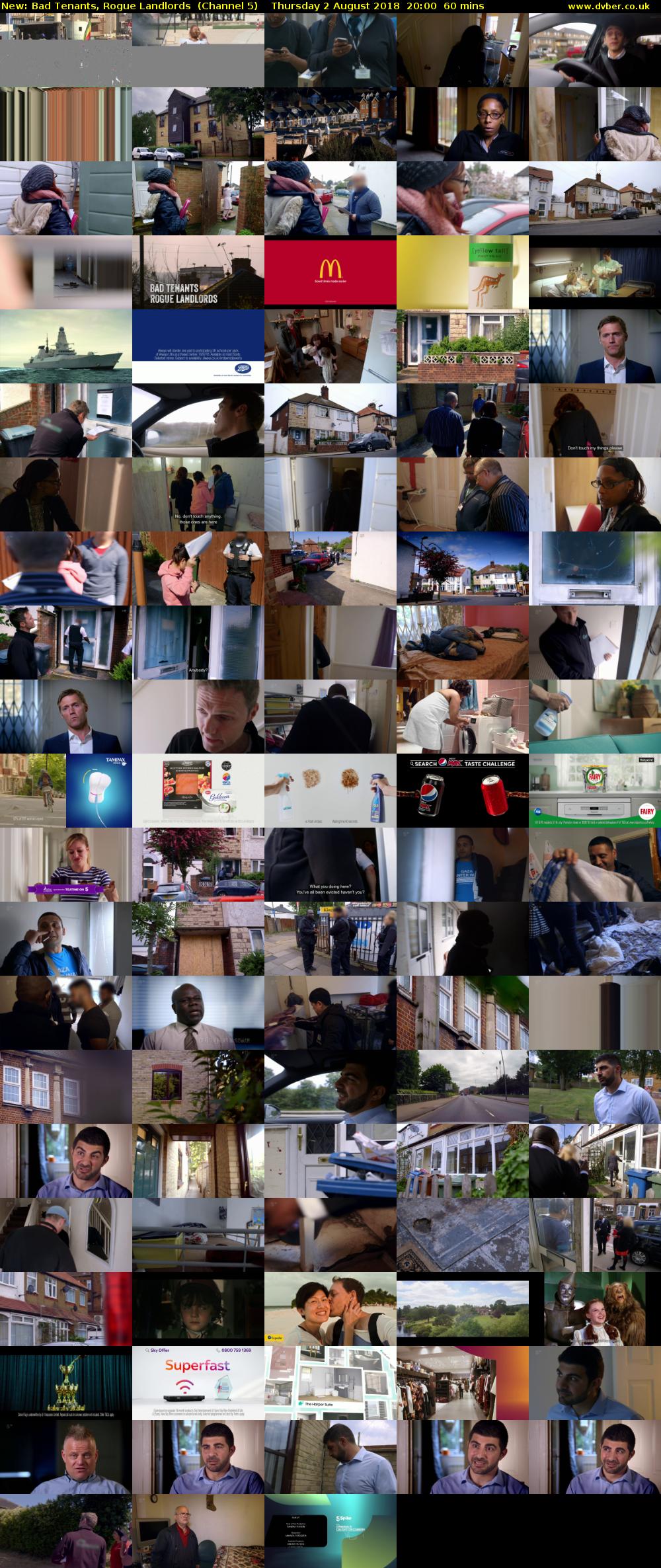 Bad Tenants, Rogue Landlords (Channel 5) Thursday 2 August 2018 20:00 - 21:00