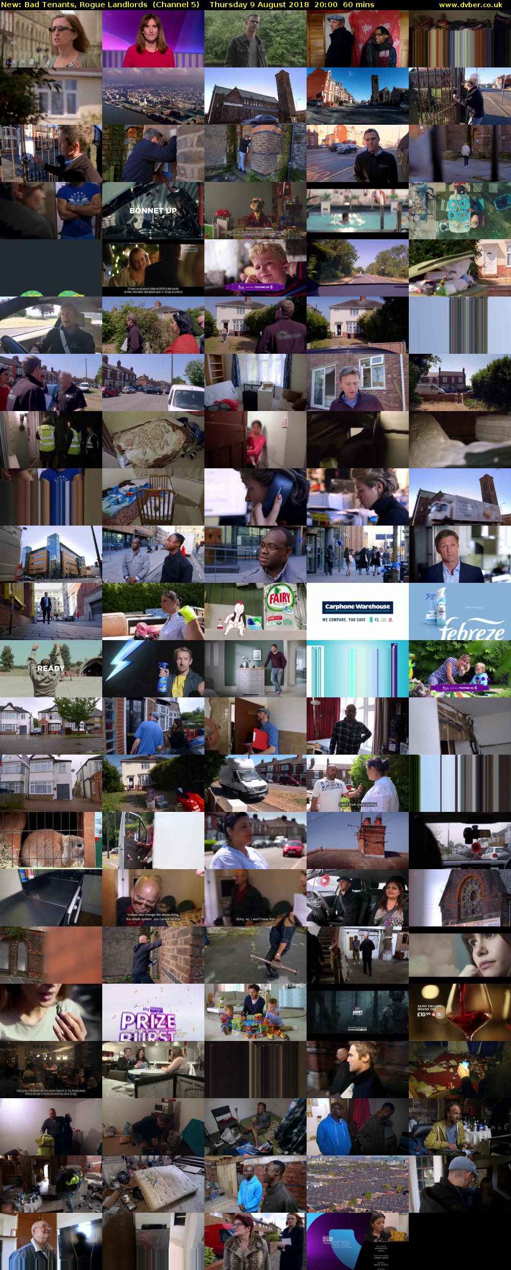 Bad Tenants, Rogue Landlords (Channel 5) Thursday 9 August 2018 20:00 - 21:00
