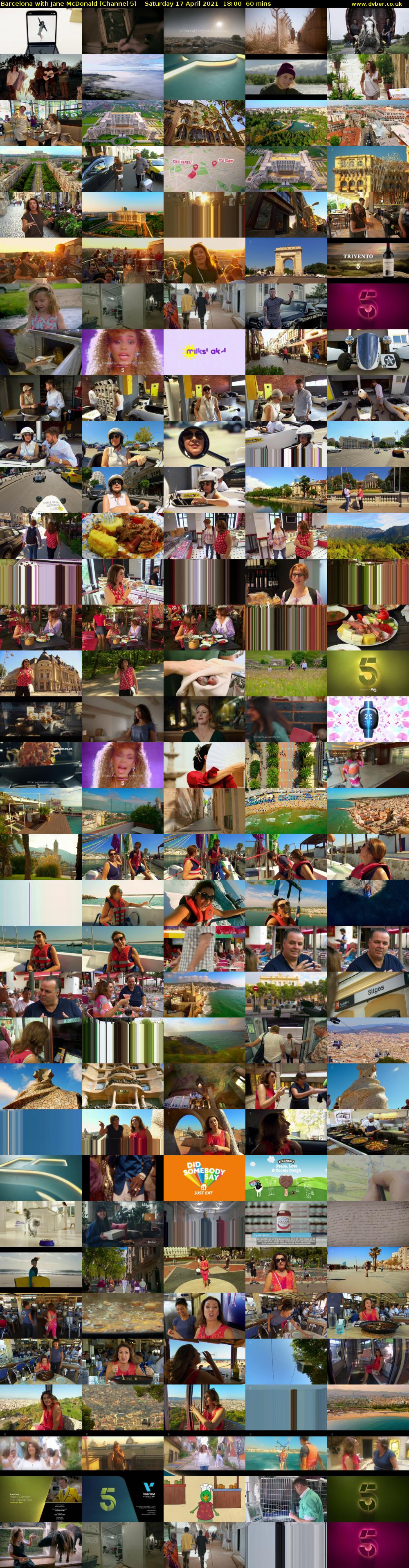 Barcelona with Jane McDonald (Channel 5) Saturday 17 April 2021 18:00 - 19:00