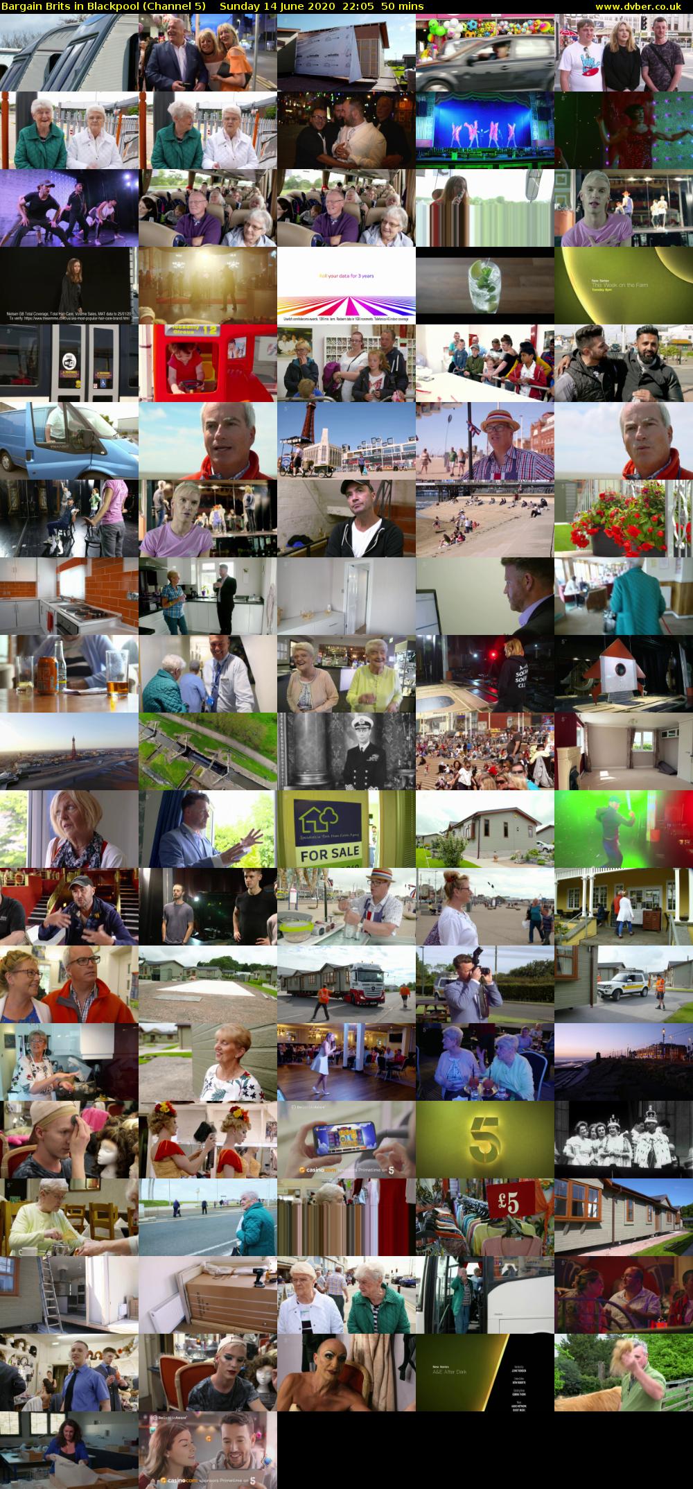 Bargain Brits in Blackpool (Channel 5) Sunday 14 June 2020 22:05 - 22:55
