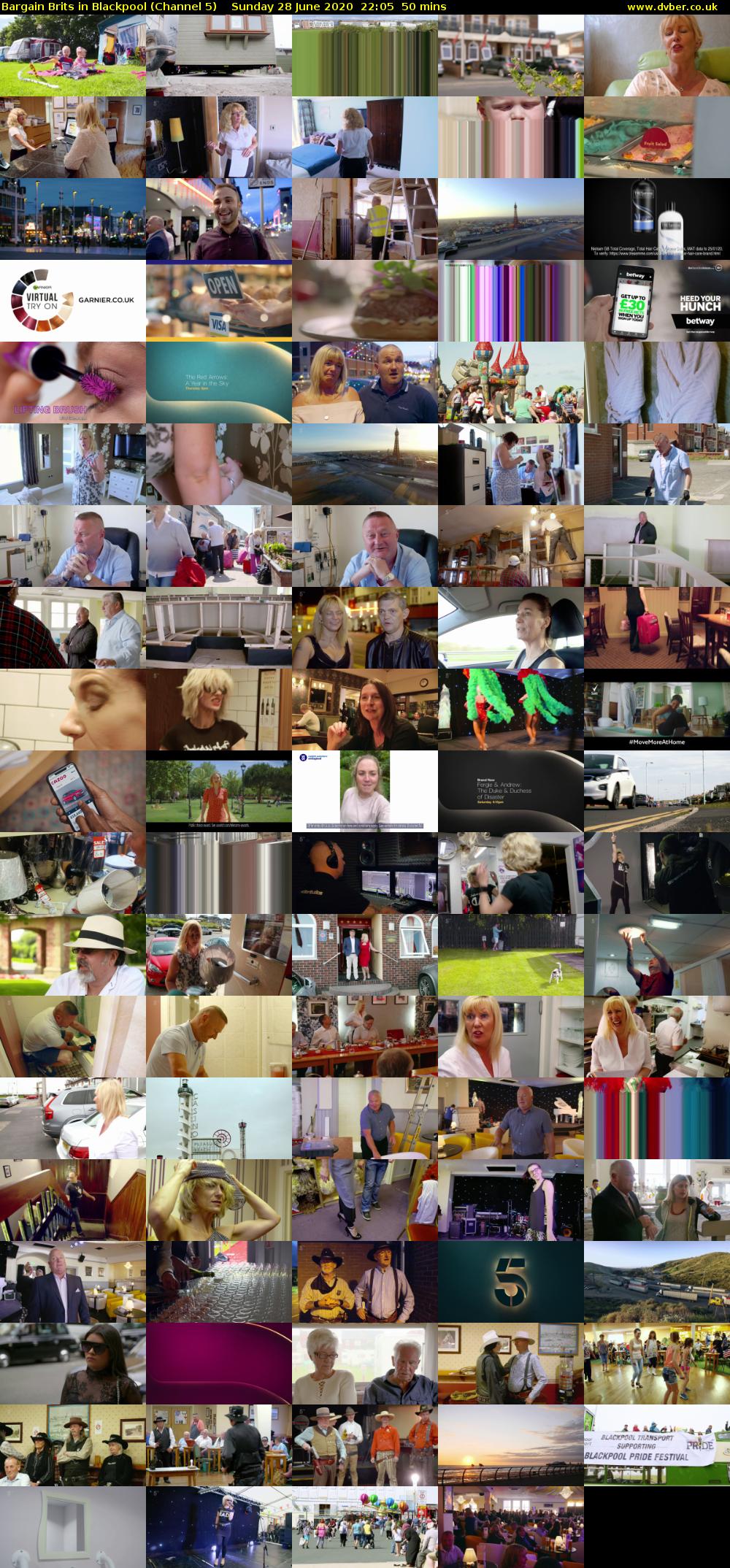 Bargain Brits in Blackpool (Channel 5) Sunday 28 June 2020 22:05 - 22:55