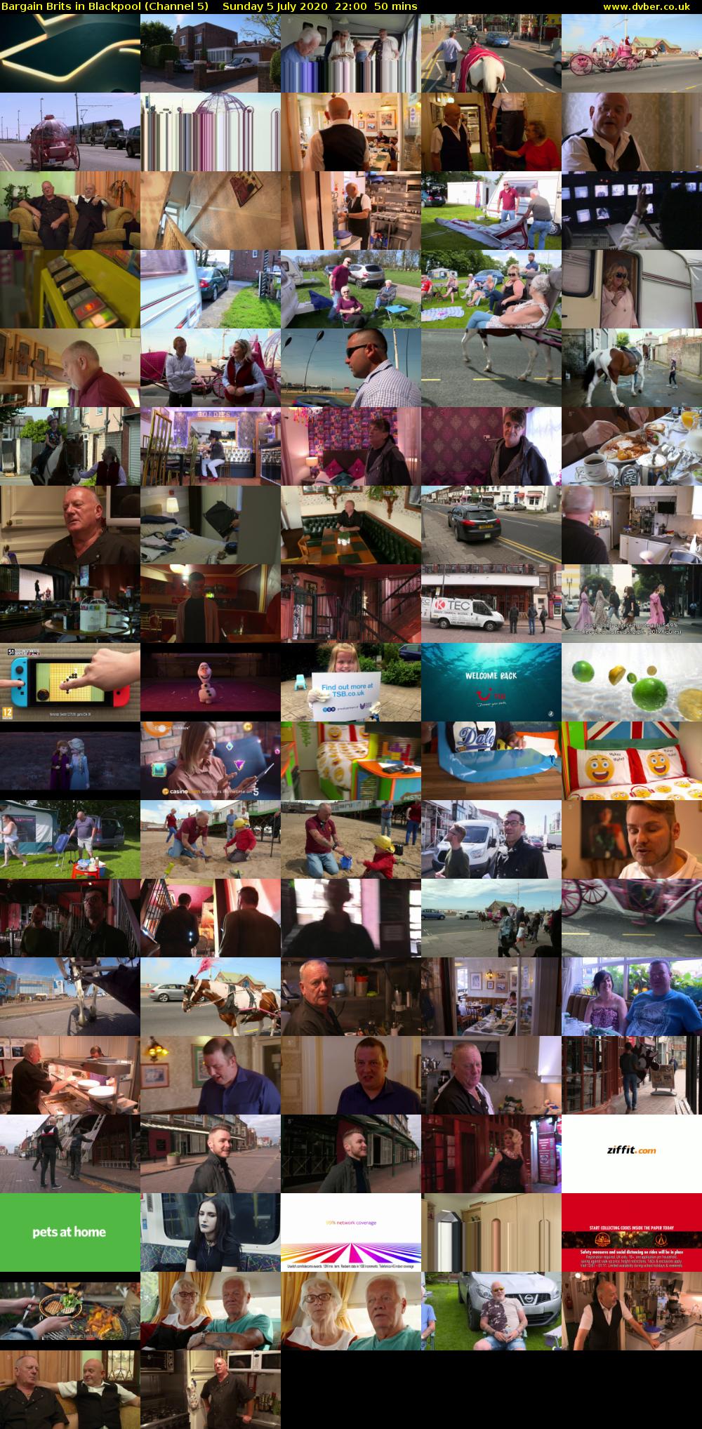 Bargain Brits in Blackpool (Channel 5) Sunday 5 July 2020 22:00 - 22:50