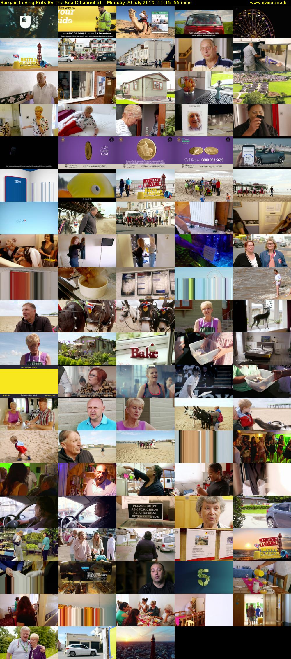 Bargain Loving Brits By The Sea (Channel 5) Monday 29 July 2019 11:15 - 12:10