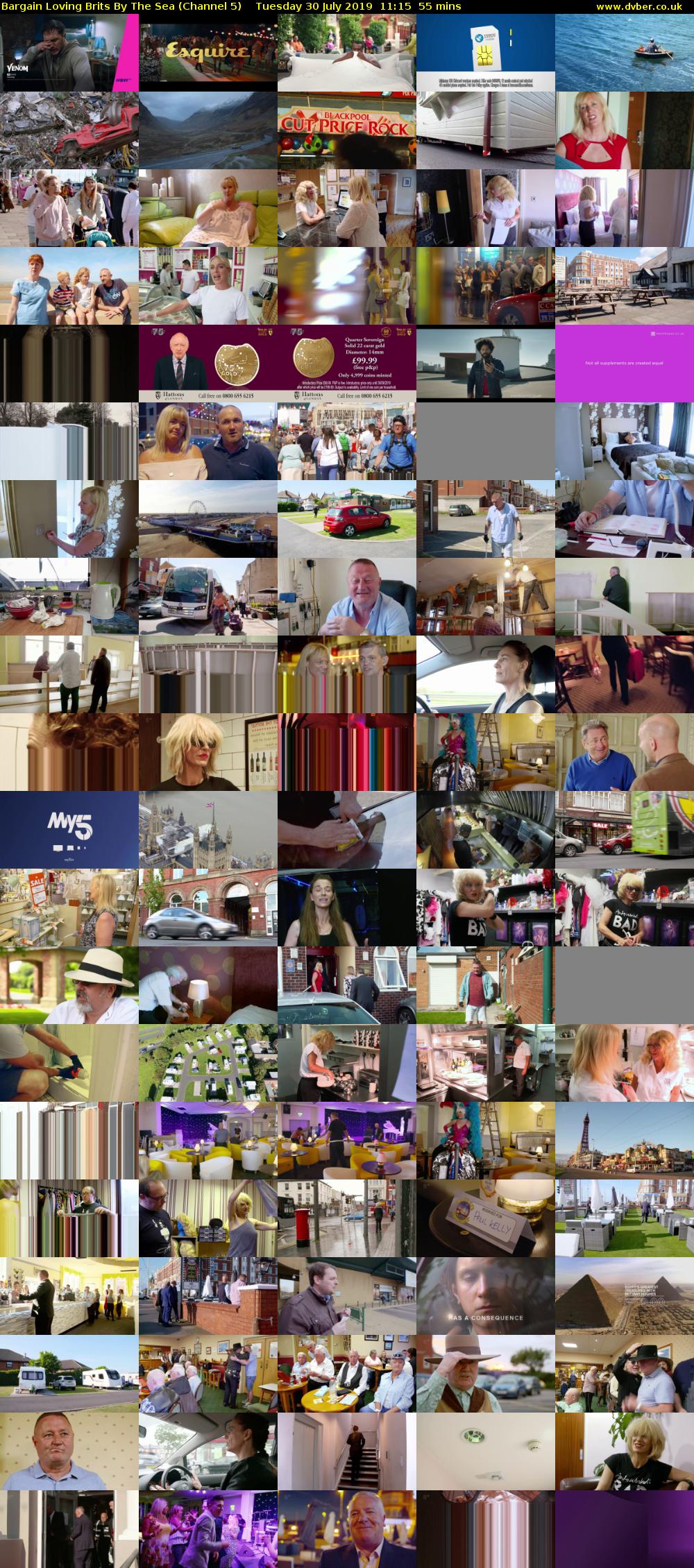 Bargain Loving Brits By The Sea (Channel 5) Tuesday 30 July 2019 11:15 - 12:10