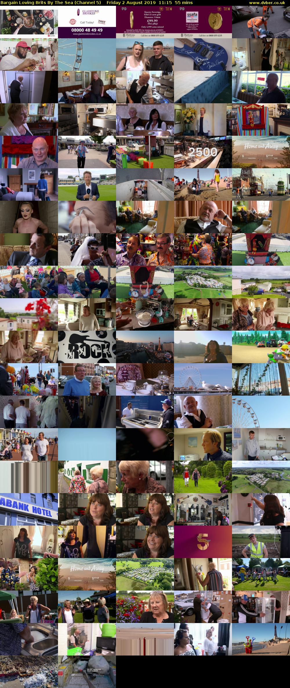 Bargain Loving Brits By The Sea (Channel 5) Friday 2 August 2019 11:15 - 12:10