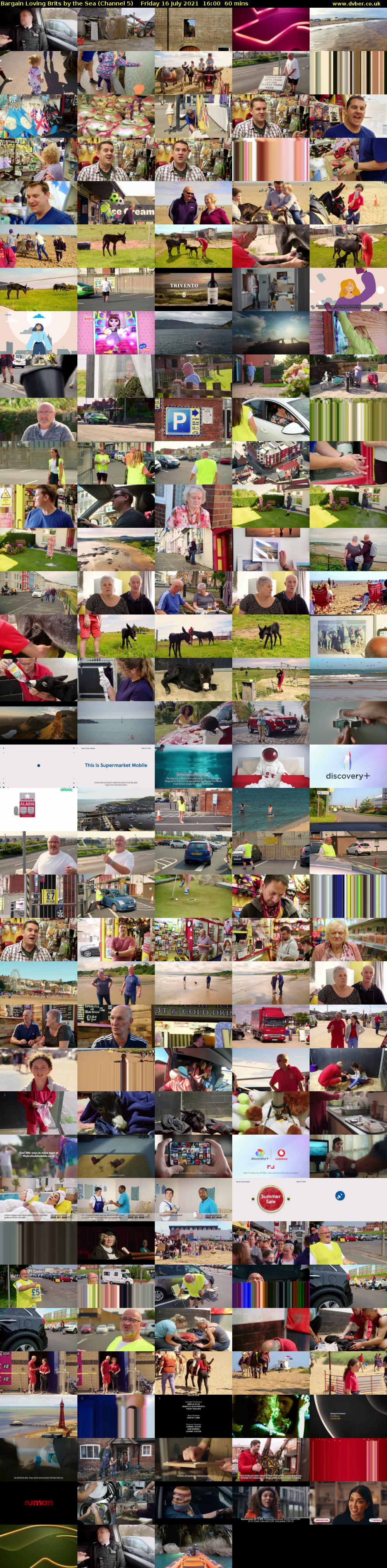 Bargain Loving Brits by the Sea (Channel 5) Friday 16 July 2021 16:00 - 17:00