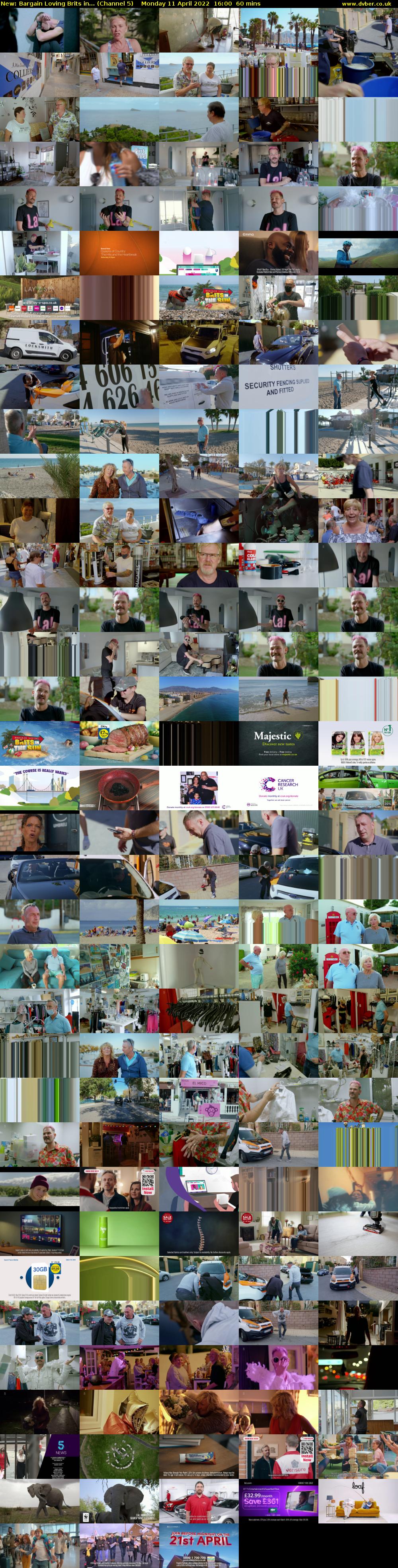 Bargain Loving Brits in... (Channel 5) Monday 11 April 2022 16:00 - 17:00