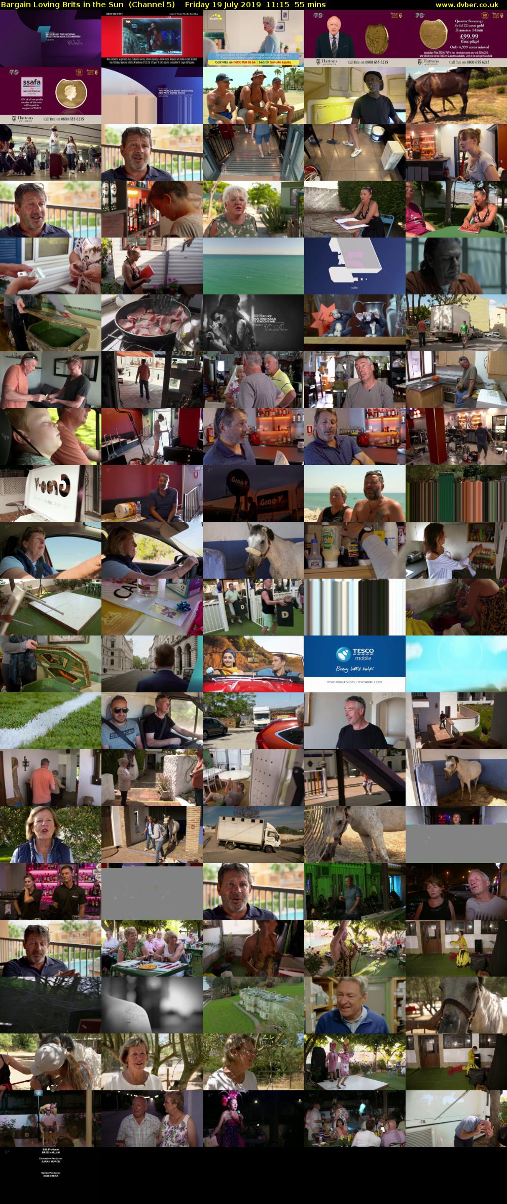 Bargain Loving Brits in the Sun  (Channel 5) Friday 19 July 2019 11:15 - 12:10