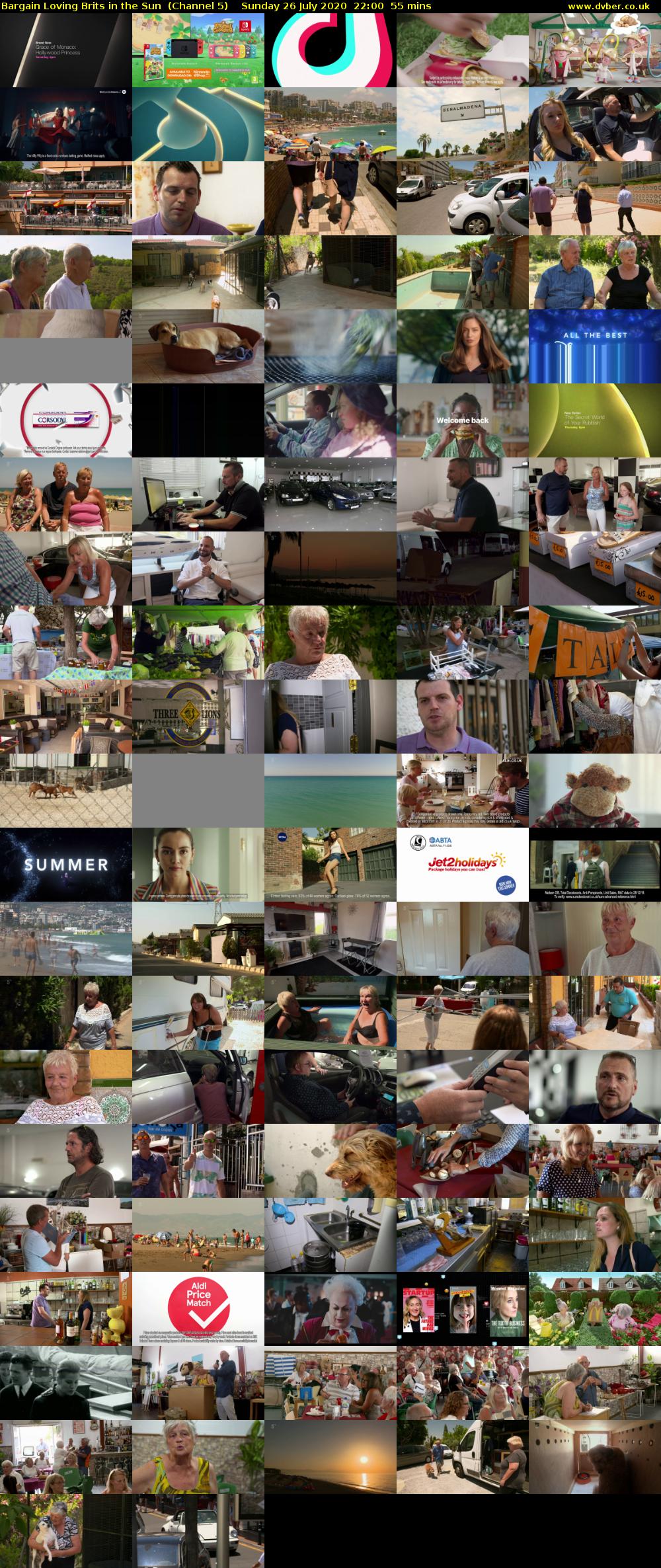 Bargain Loving Brits in the Sun  (Channel 5) Sunday 26 July 2020 22:00 - 22:55
