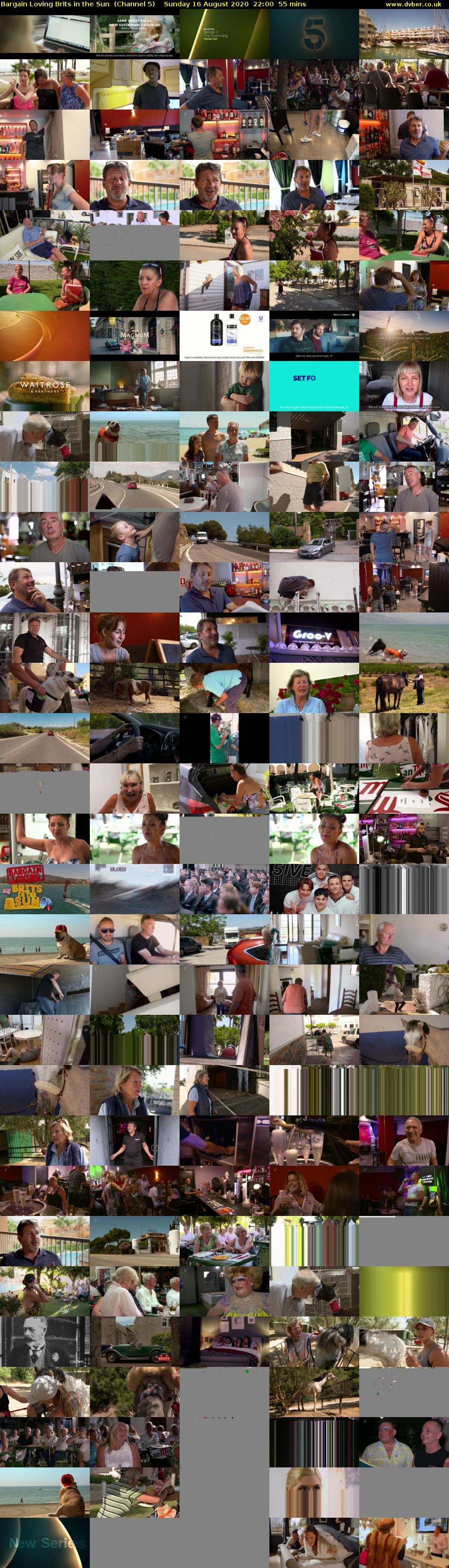 Bargain Loving Brits in the Sun  (Channel 5) Sunday 16 August 2020 22:00 - 22:55