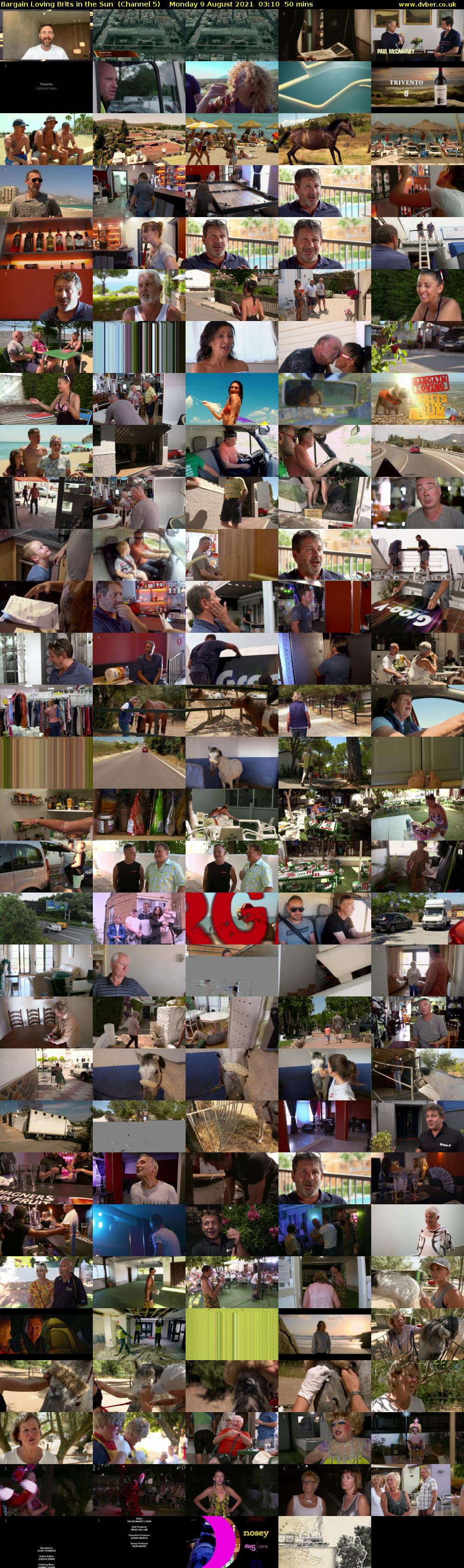 Bargain Loving Brits in the Sun  (Channel 5) Monday 9 August 2021 03:10 - 04:00
