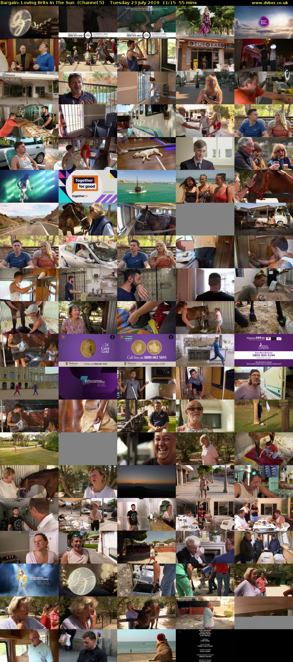 Bargain- Loving Brits In The Sun  (Channel 5) Tuesday 23 July 2019 11:15 - 12:10