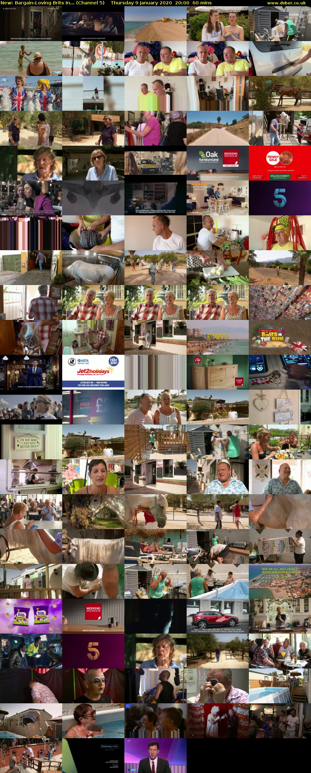 Bargain-Loving Brits In... (Channel 5) Thursday 9 January 2020 20:00 - 21:00