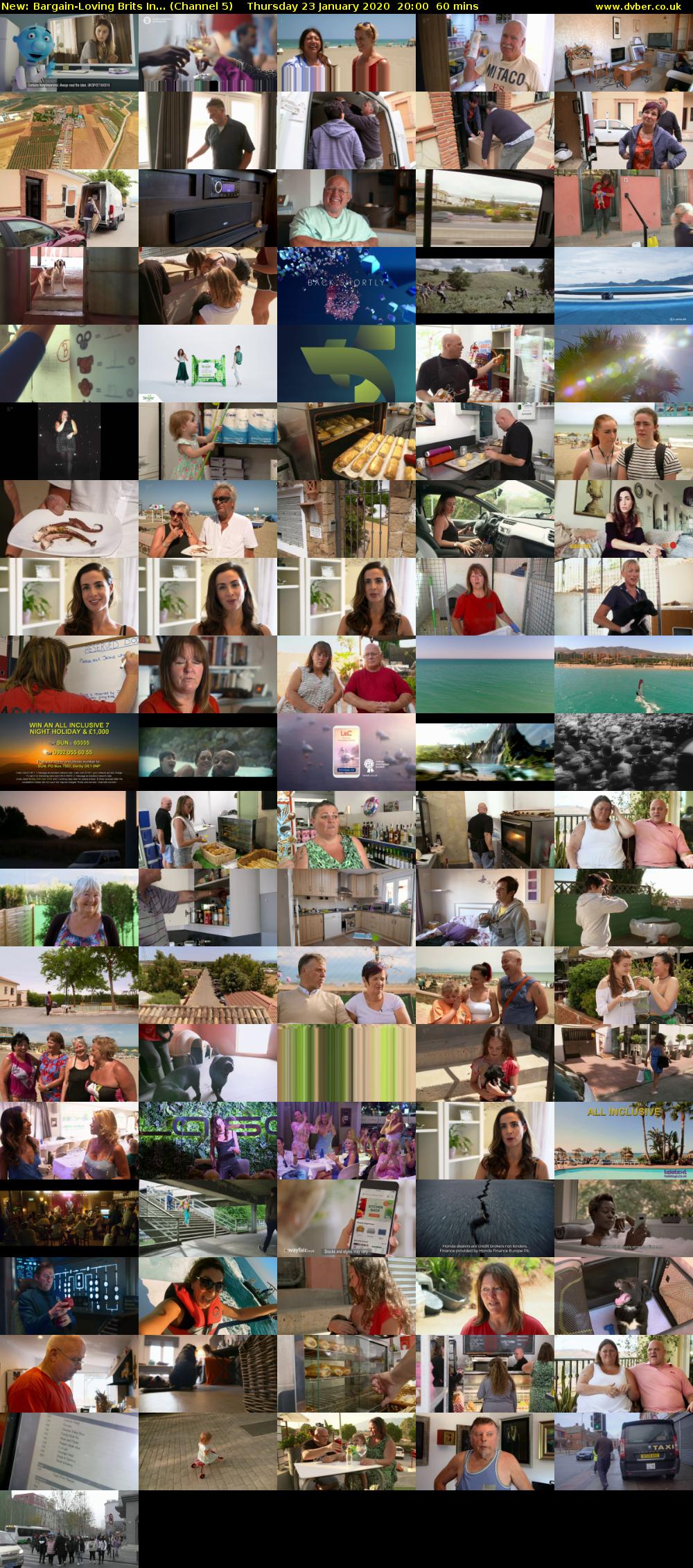 Bargain-Loving Brits In... (Channel 5) Thursday 23 January 2020 20:00 - 21:00