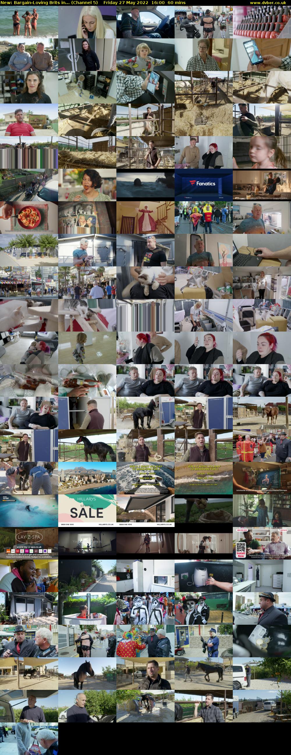 Bargain-Loving Brits in... (Channel 5) Friday 27 May 2022 16:00 - 17:00