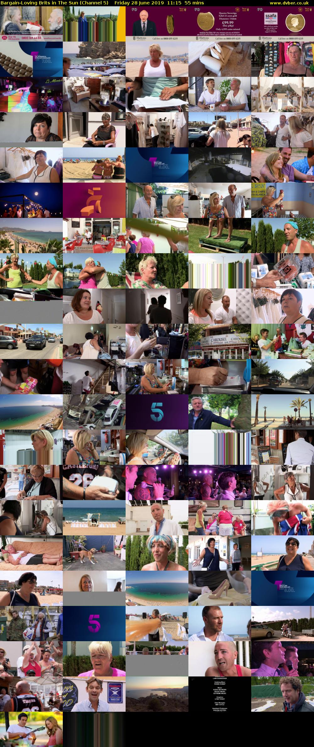 Bargain-Loving Brits in The Sun (Channel 5) Friday 28 June 2019 11:15 - 12:10