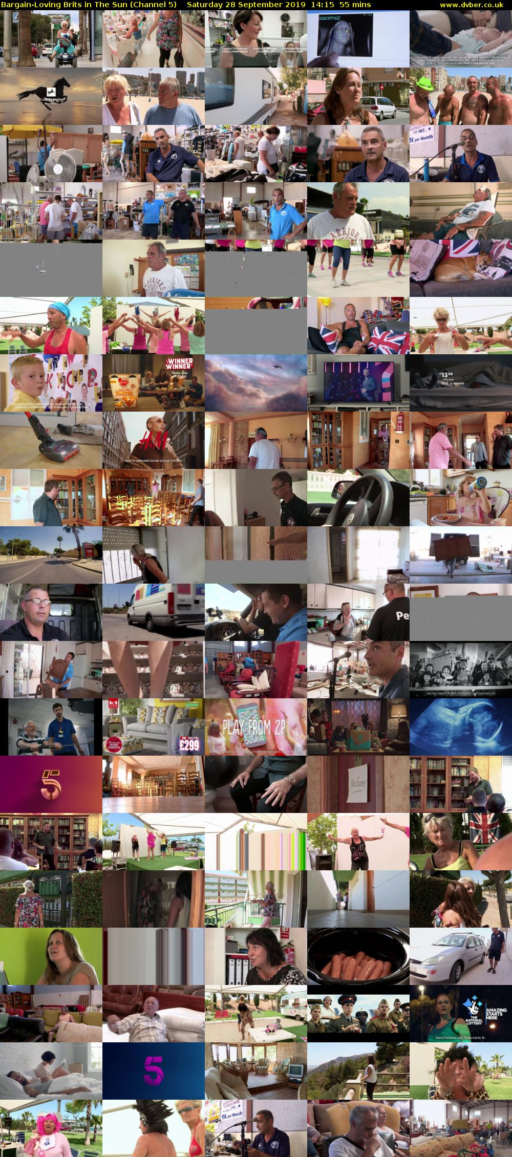 Bargain-Loving Brits in The Sun (Channel 5) Saturday 28 September 2019 14:15 - 15:10