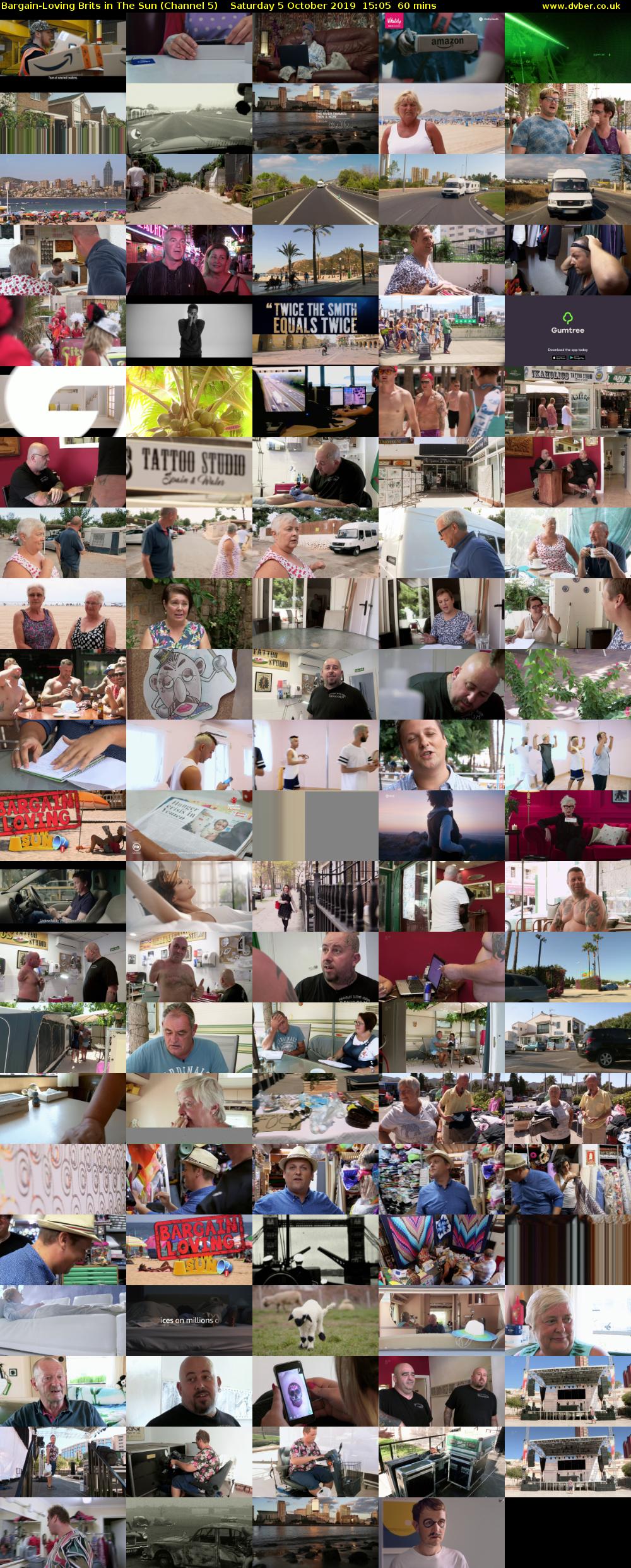Bargain-Loving Brits in The Sun (Channel 5) Saturday 5 October 2019 15:05 - 16:05