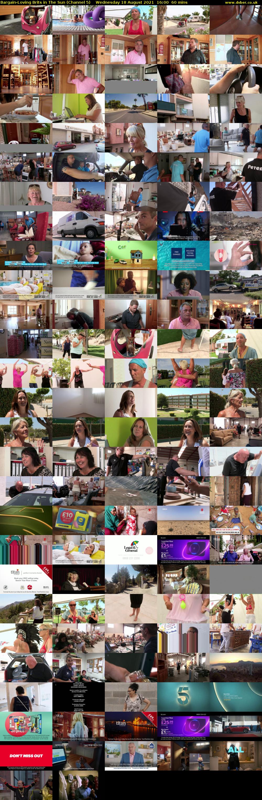 Bargain-Loving Brits in The Sun (Channel 5) Wednesday 18 August 2021 16:00 - 17:00