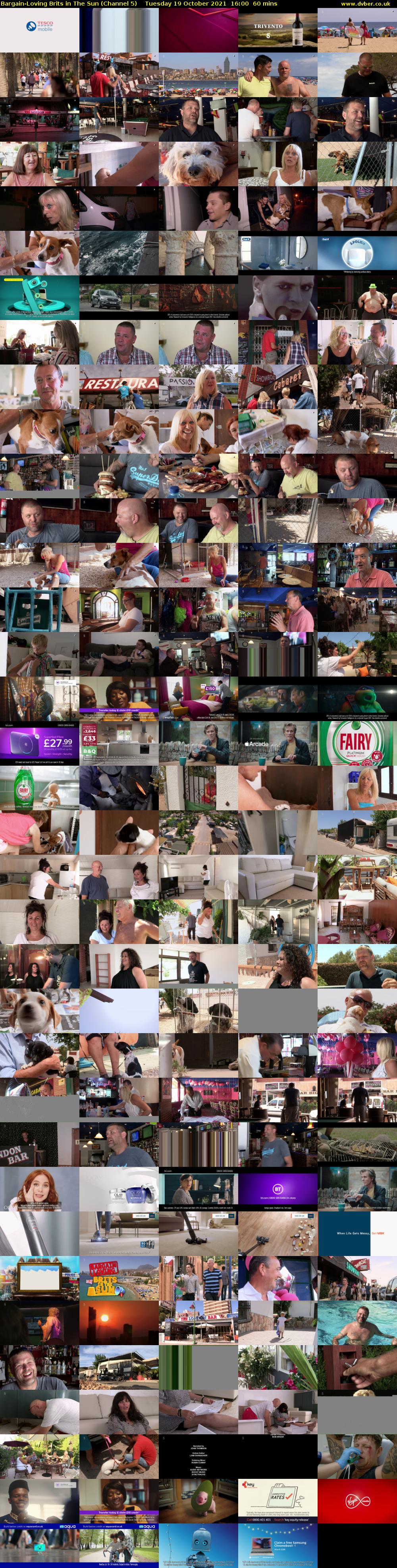 Bargain-Loving Brits in The Sun (Channel 5) Tuesday 19 October 2021 16:00 - 17:00