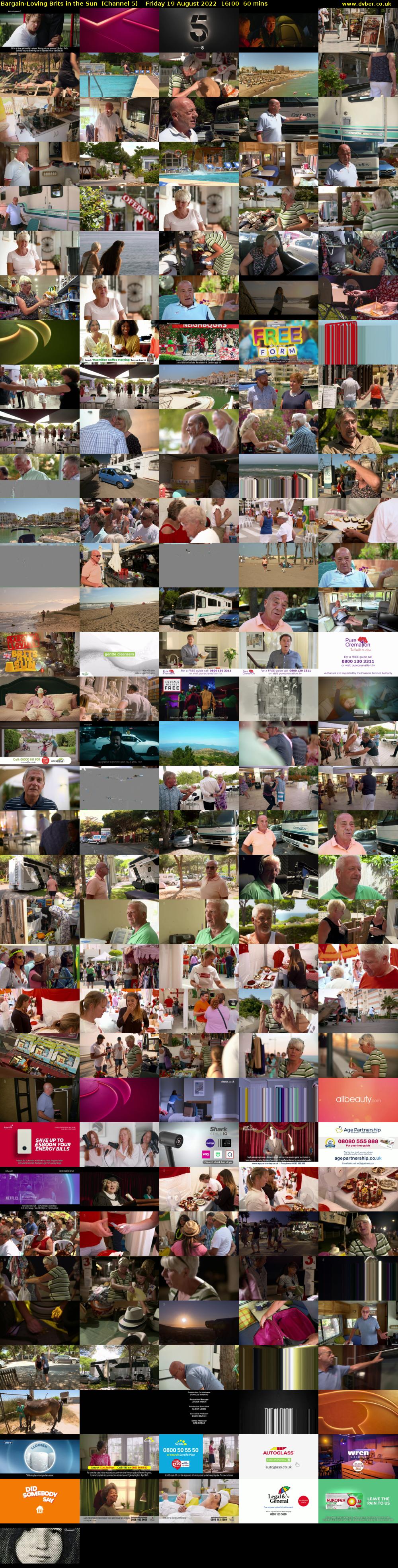 Bargain-Loving Brits in the Sun  (Channel 5) Friday 19 August 2022 16:00 - 17:00