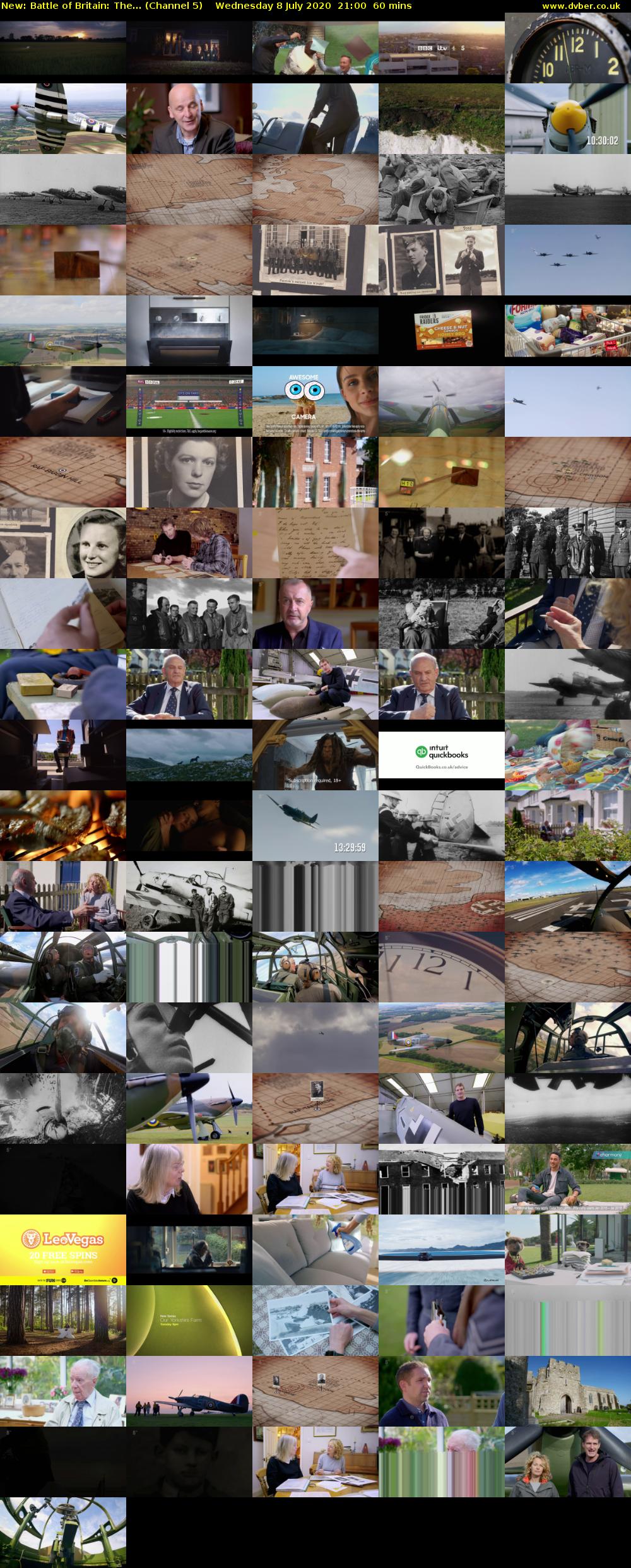 Battle of Britain: The... (Channel 5) Wednesday 8 July 2020 21:00 - 22:00