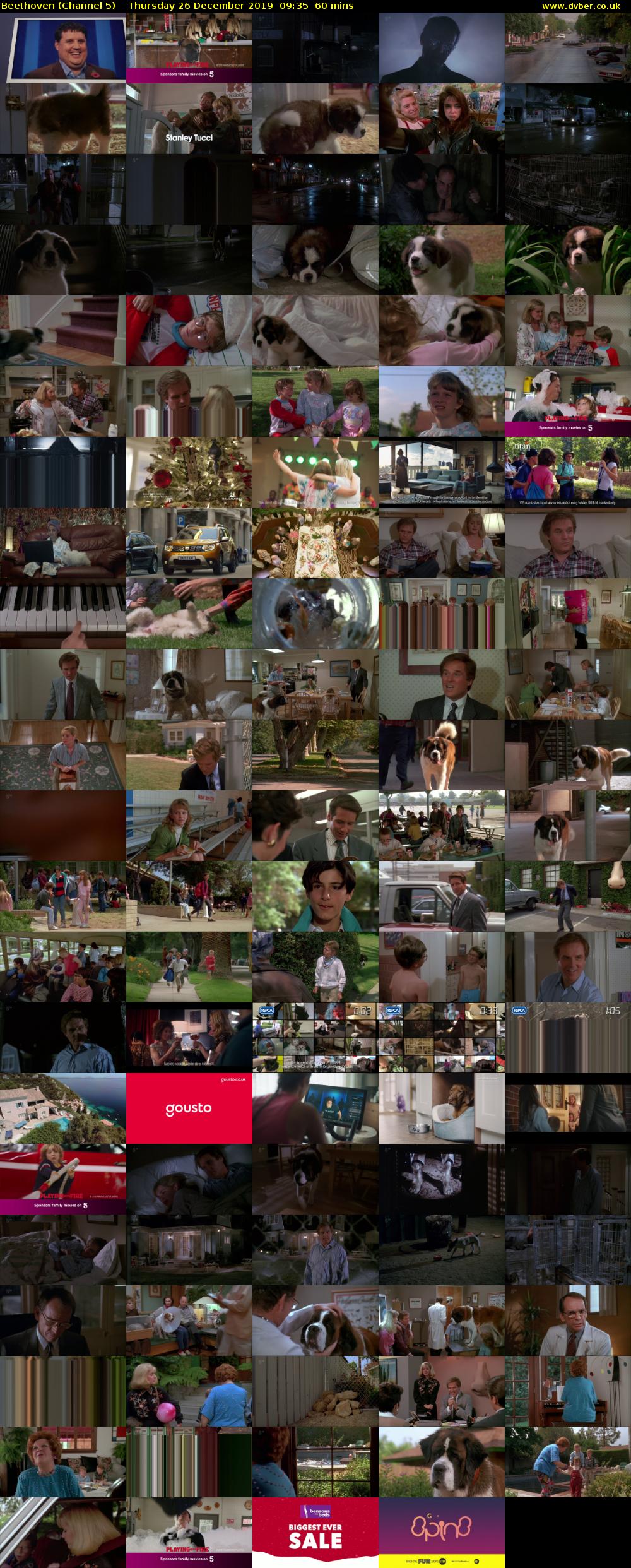 Beethoven (Channel 5) Thursday 26 December 2019 09:35 - 10:35