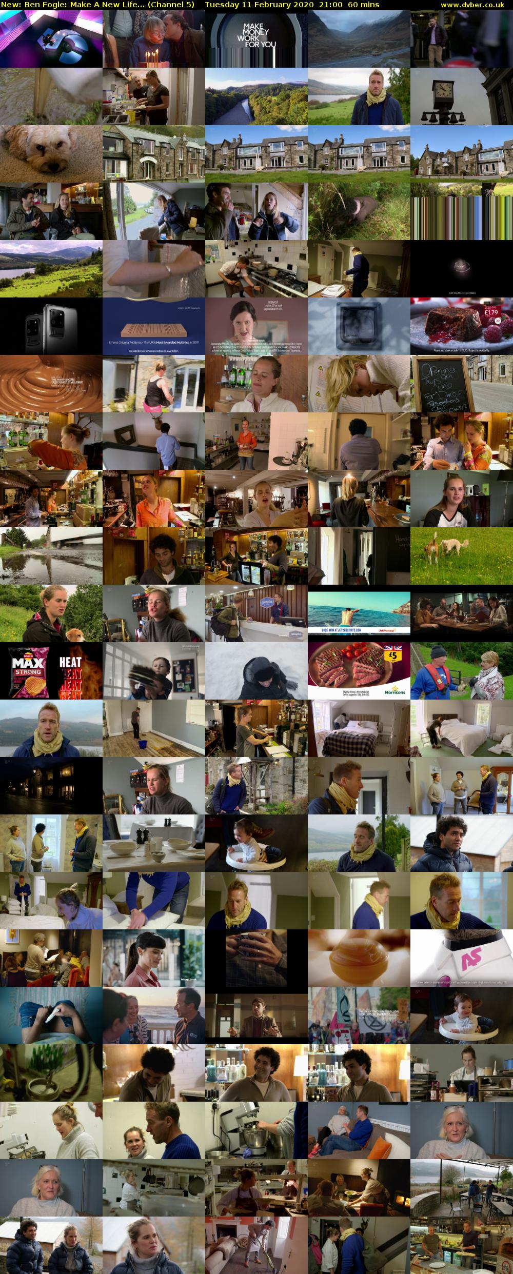 Ben Fogle: Make A New Life... (Channel 5) Tuesday 11 February 2020 21:00 - 22:00