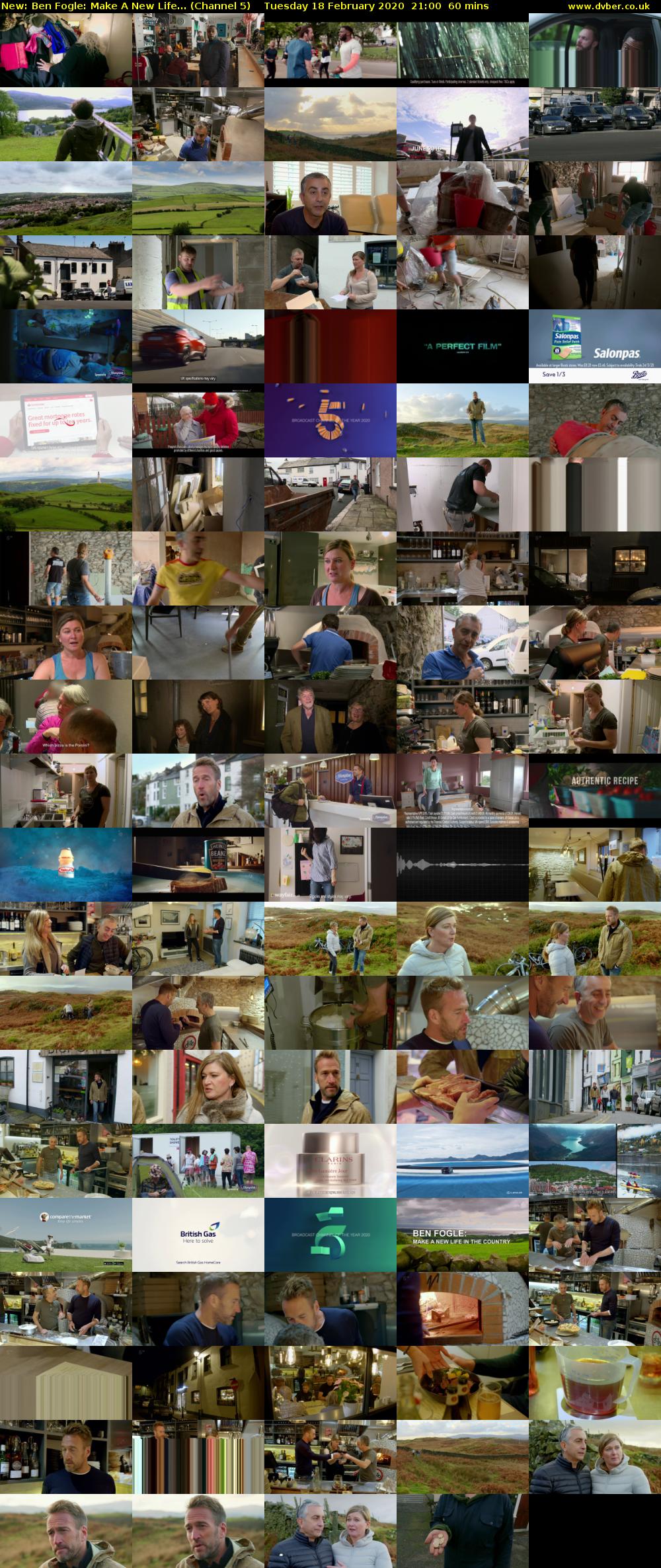 Ben Fogle: Make A New Life... (Channel 5) Tuesday 18 February 2020 21:00 - 22:00