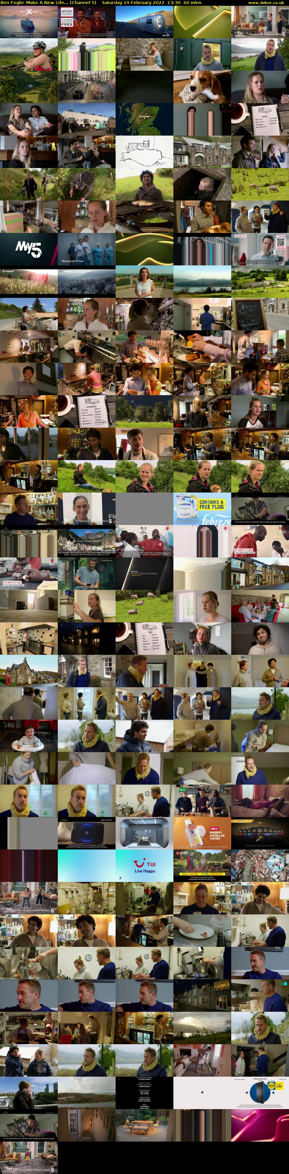 Ben Fogle: Make A New Life... (Channel 5) Saturday 19 February 2022 13:30 - 14:30
