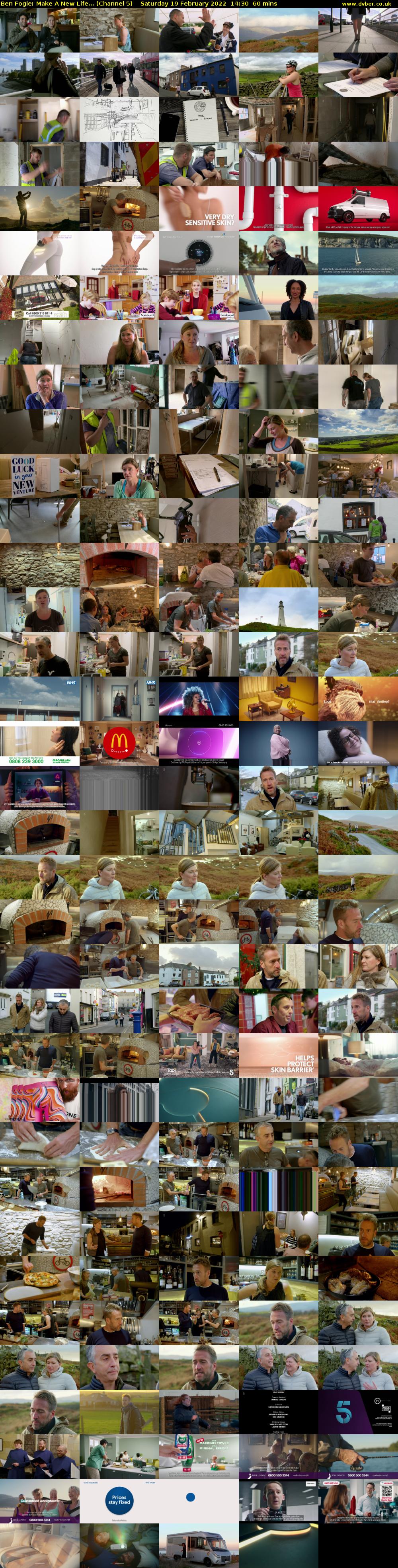 Ben Fogle: Make A New Life... (Channel 5) Saturday 19 February 2022 14:30 - 15:30