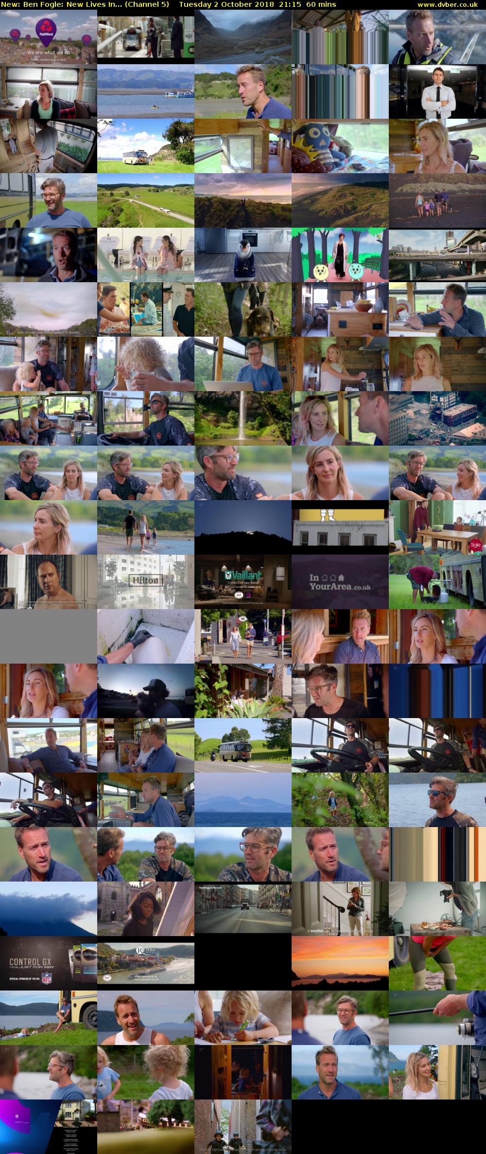 Ben Fogle: New Lives In... (Channel 5) Tuesday 2 October 2018 21:15 - 22:15