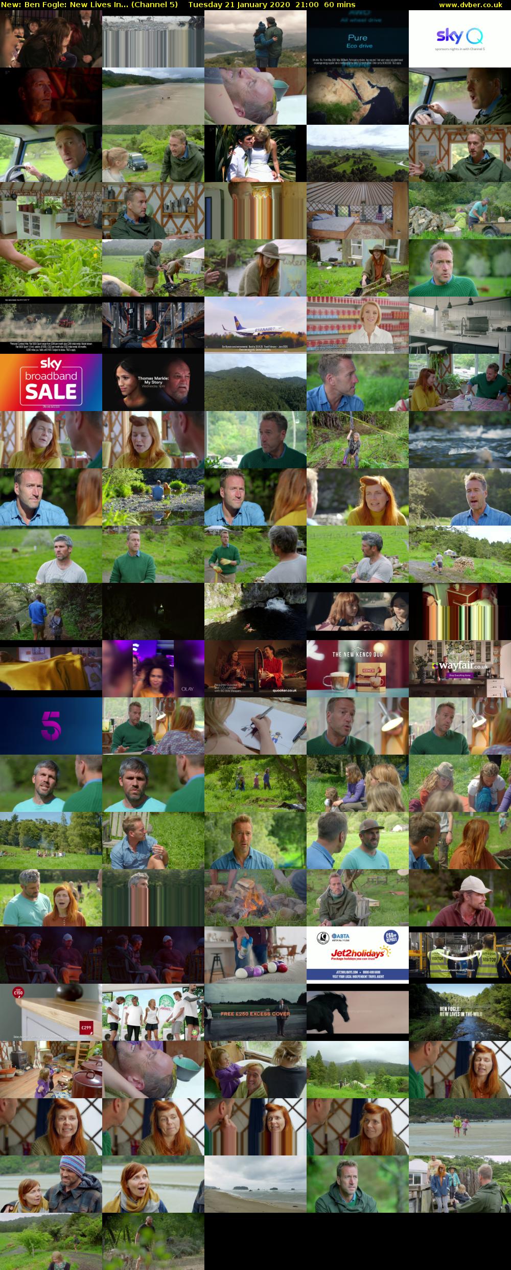 Ben Fogle: New Lives In... (Channel 5) Tuesday 21 January 2020 21:00 - 22:00