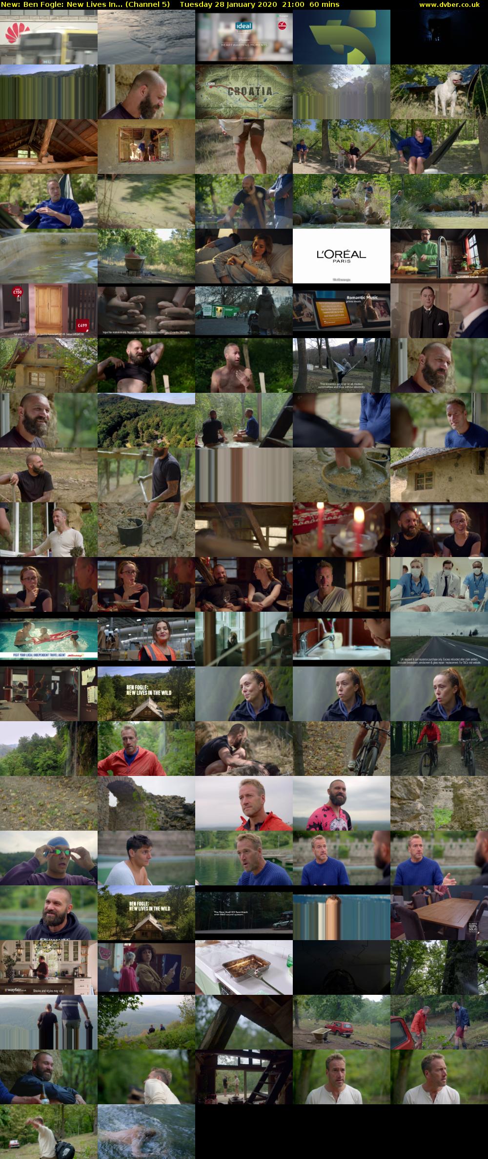 Ben Fogle: New Lives In... (Channel 5) Tuesday 28 January 2020 21:00 - 22:00
